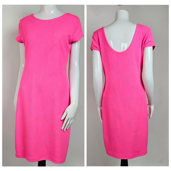 Gianni Bini Dresses & Skirts - Gianni Bini | Lined,  Knee Length,  Pink Dress Size L